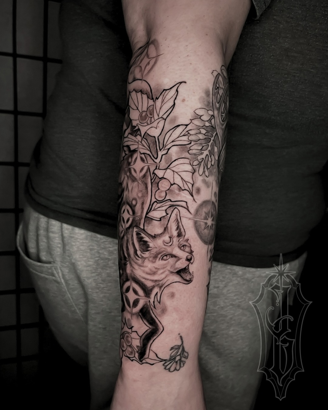 Tattoo by @j.breeziee — black_and_grey, realism