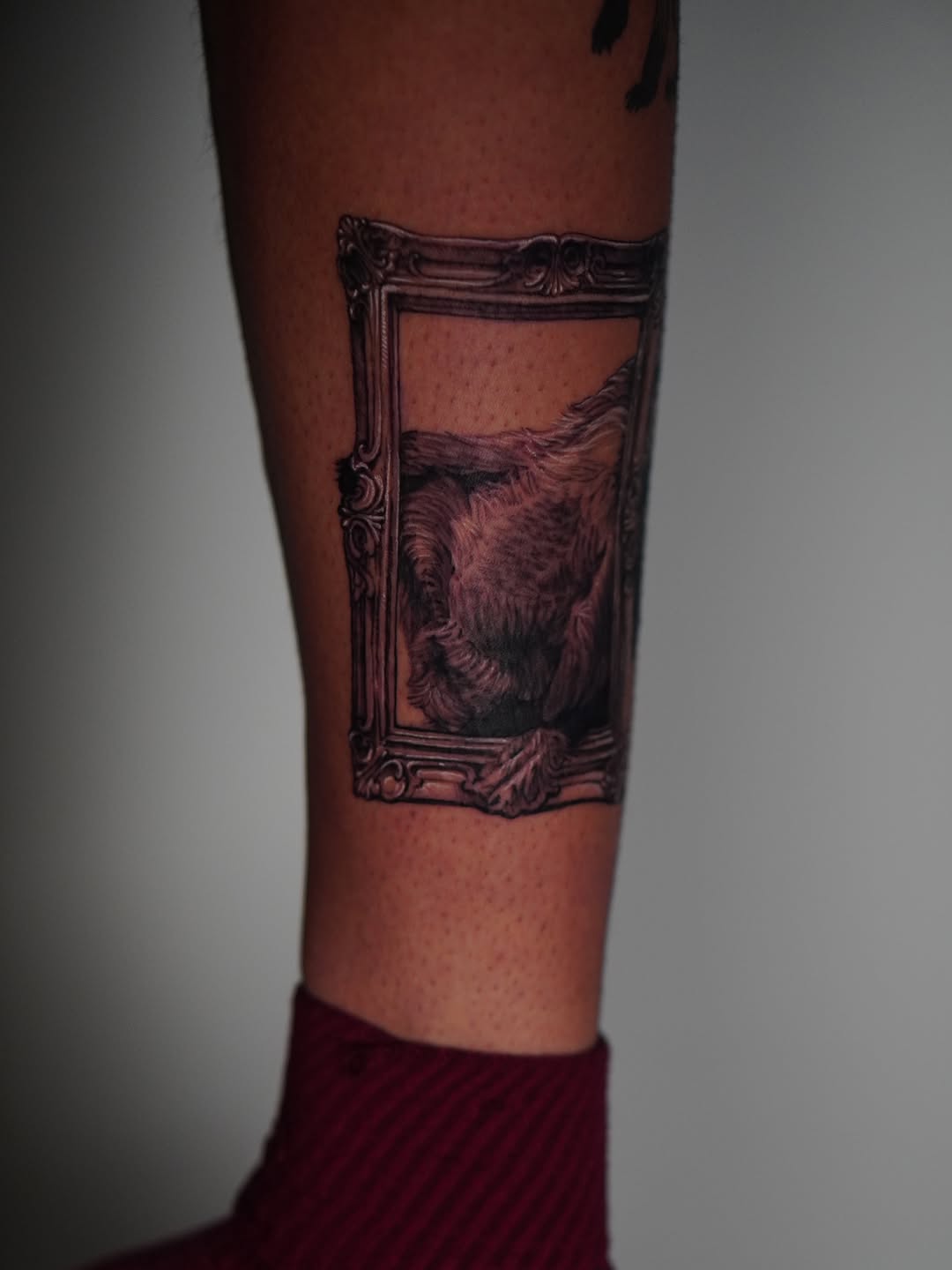 Tattoo by @stephaniessart — realism, black_and_grey