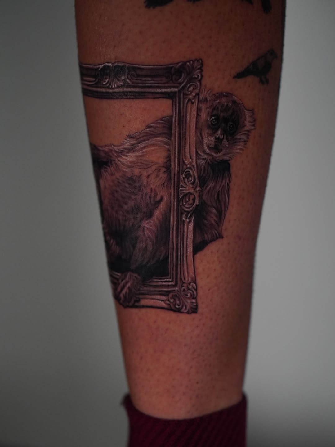 Tattoo by @stephaniessart — realism, black_and_grey