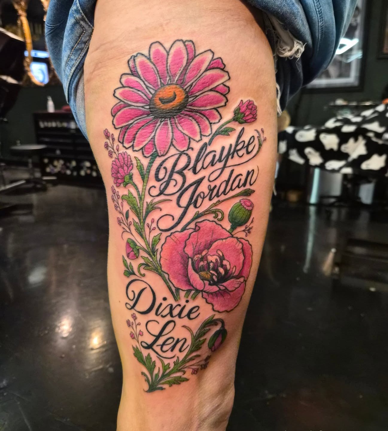 Tattoo by @victoriahtattoos — new_school, ornamental
