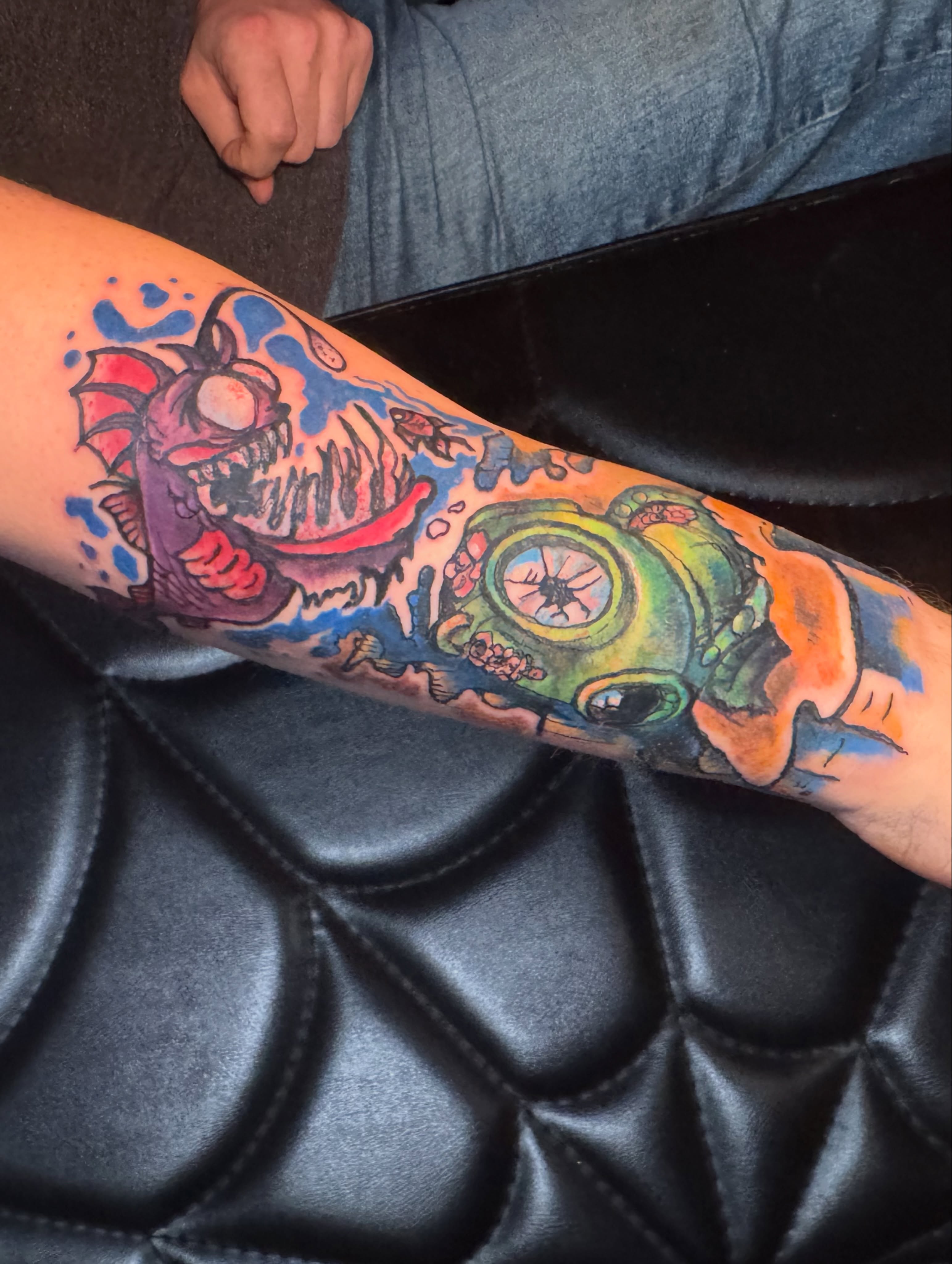 Tattoo by @boy_howdy_tattoo — new_school, illustrative
