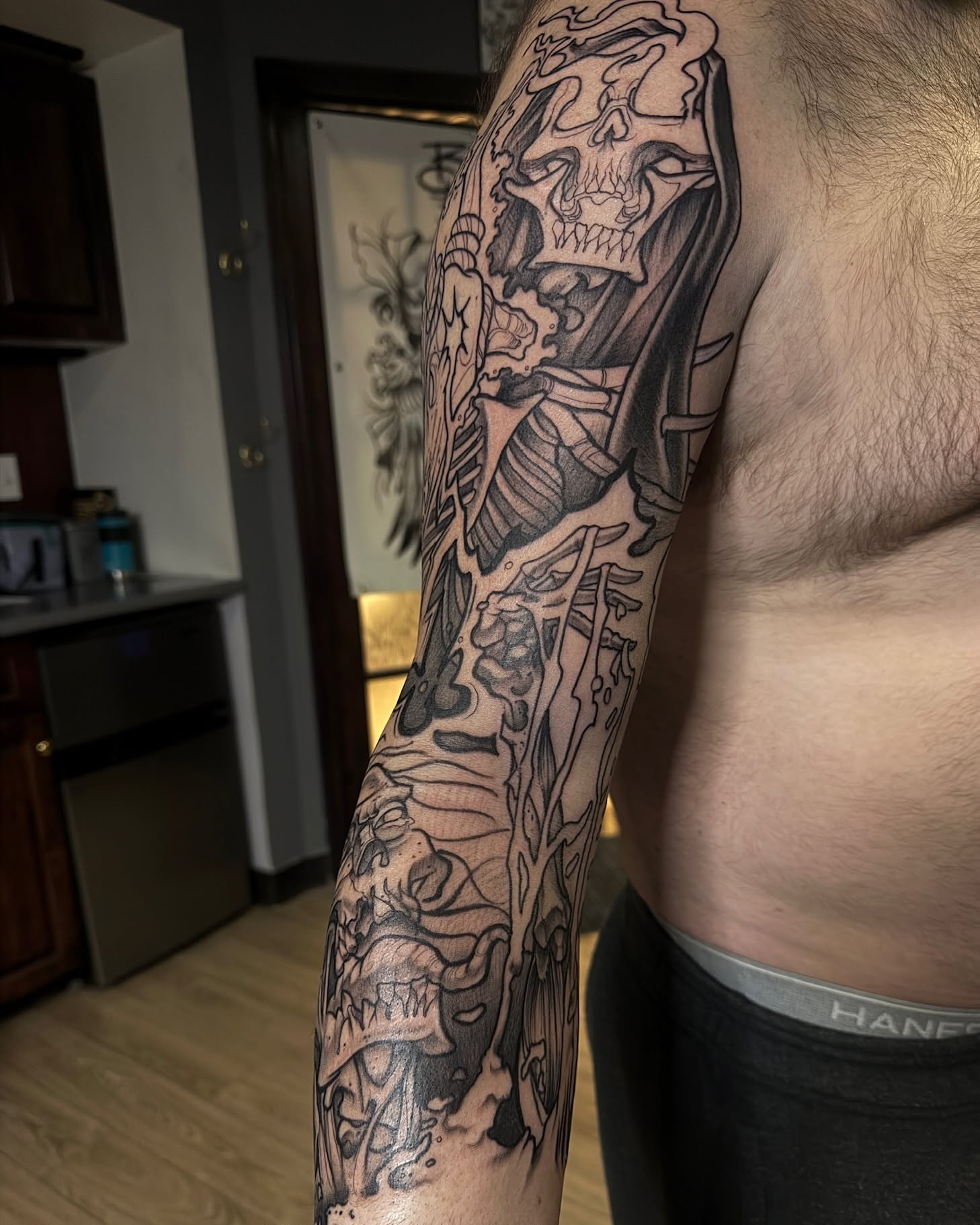 Tattoo by Saint and Stellar Tattoo, Calgary, Canada