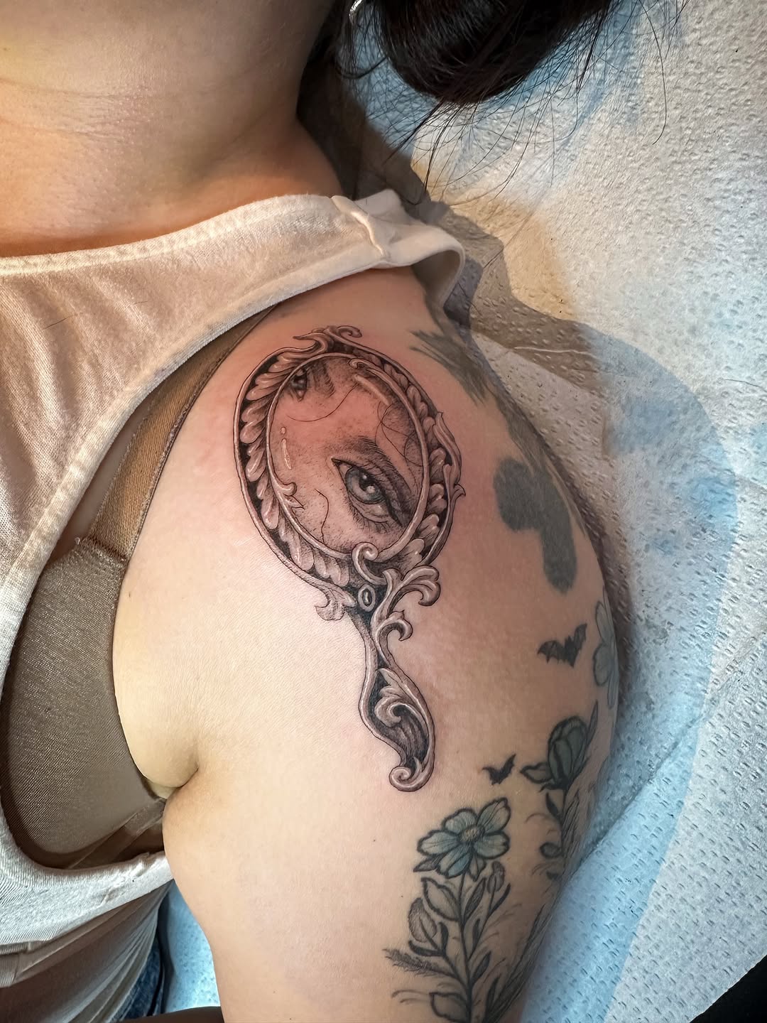 Tattoo by @colinbaker — realism, black_and_grey