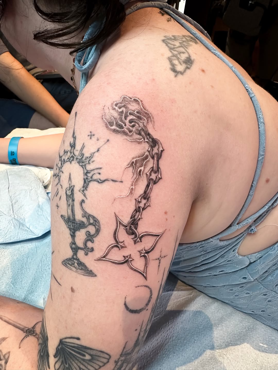Tattoo by @colinbaker — black_and_grey, realism