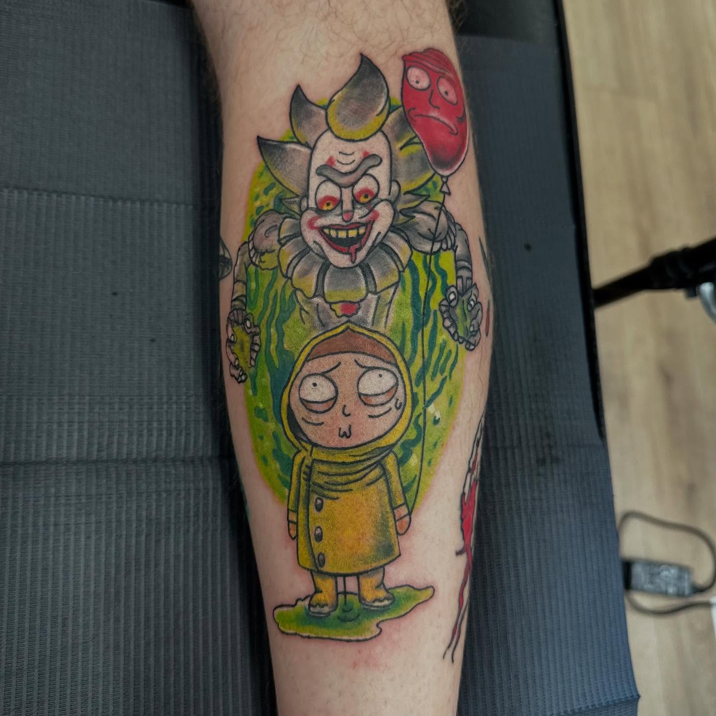 Tattoo by @dsteal03 — dotwork
