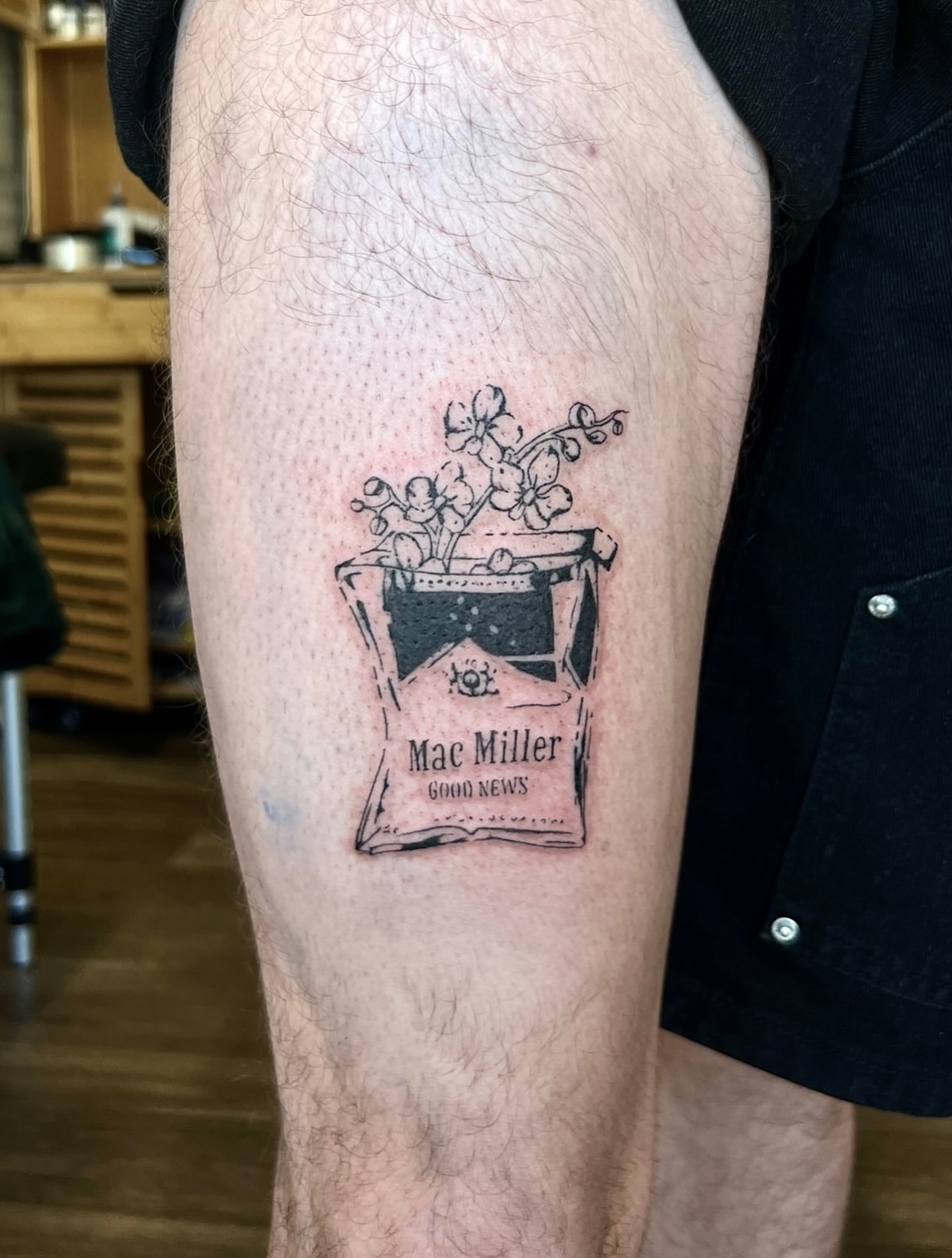 Tattoo by @inkbygwen β dotwork, realism