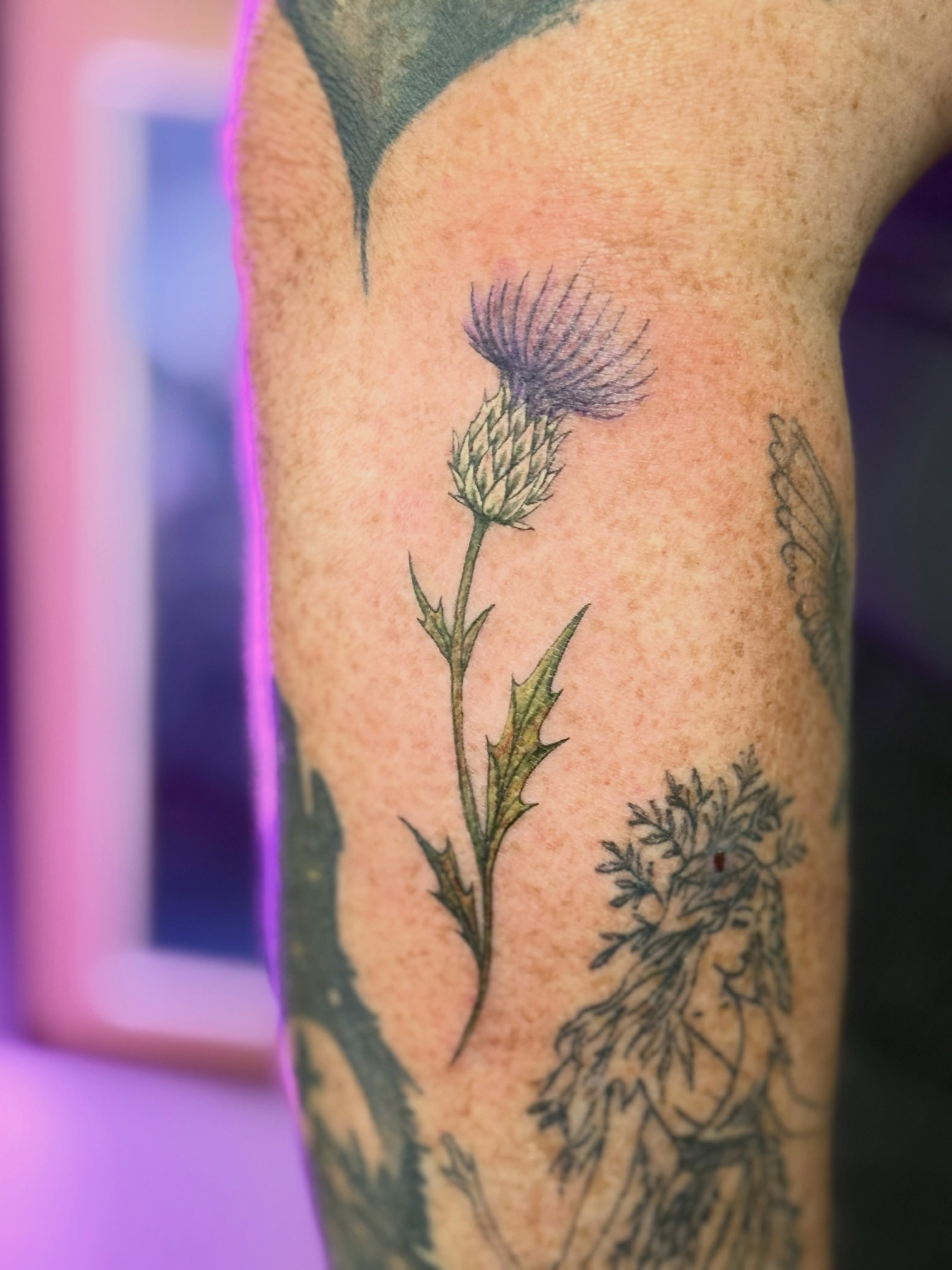 Tattoo by @ravenwrathmore — black_and_grey