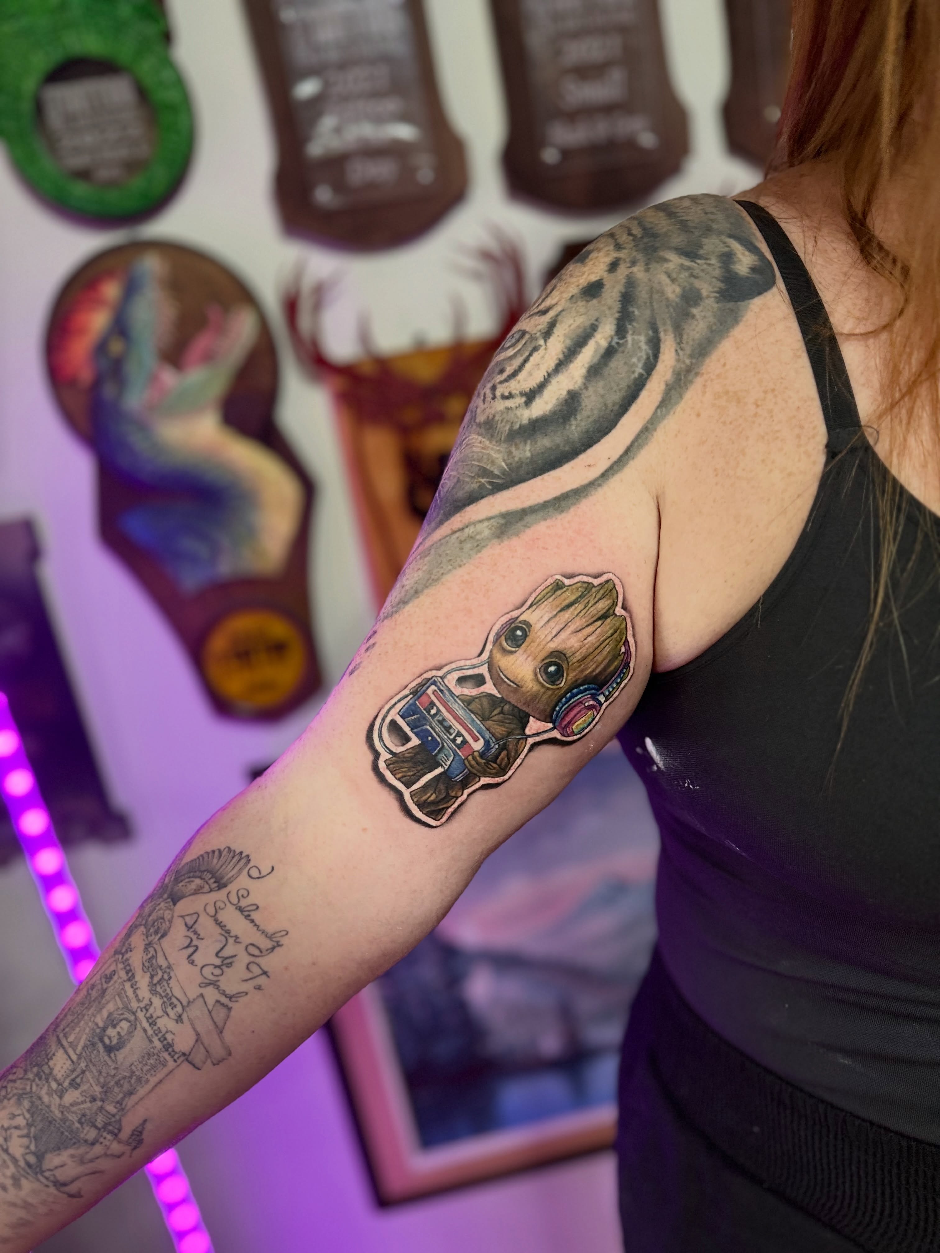 Tattoo by @ravenwrathmore — realism