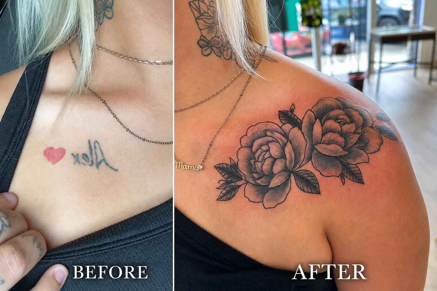 Tattoo by @dsteal03 — black_and_grey