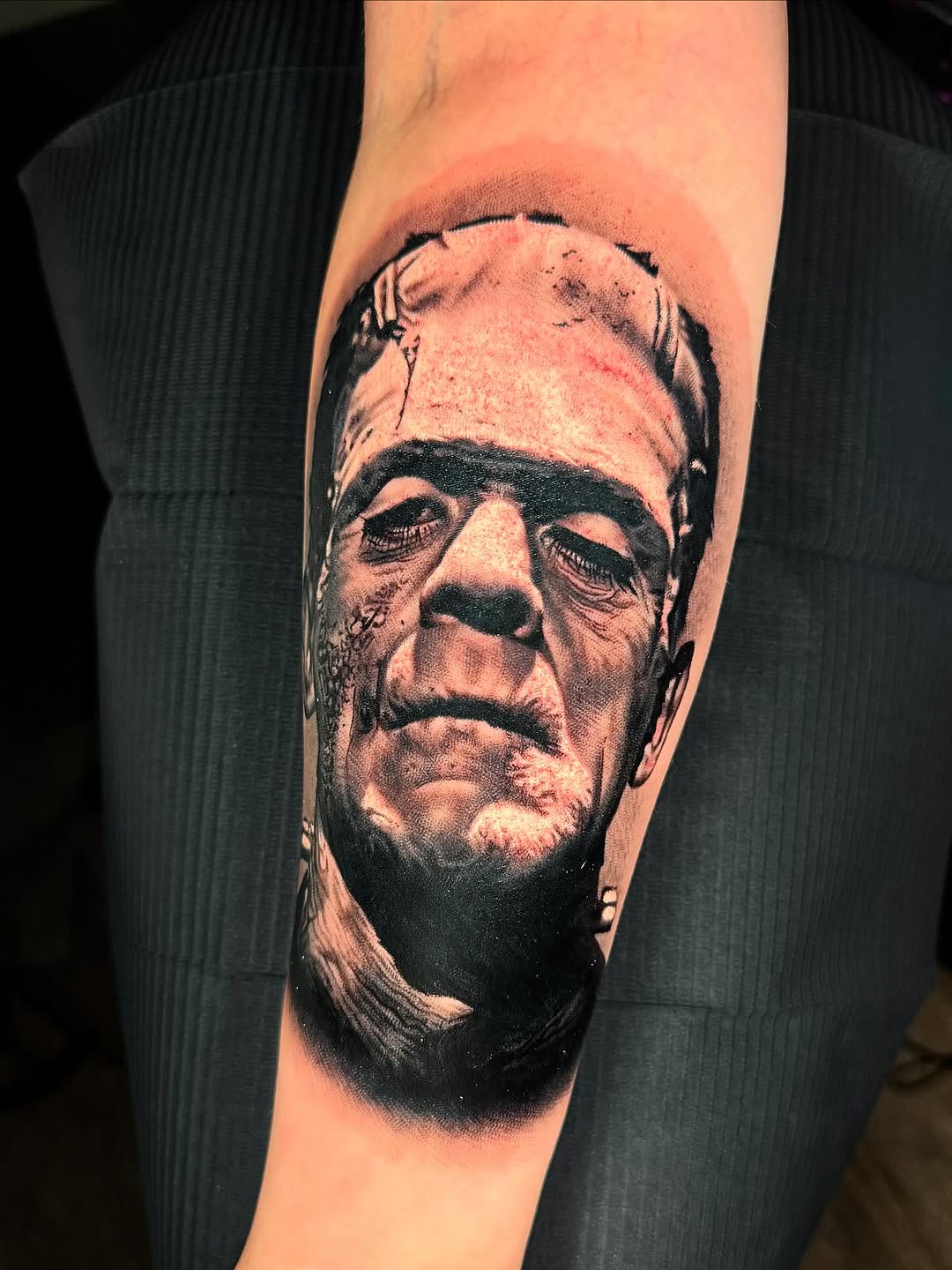 Tattoo by @jwells_tattoos — realism, black_and_grey