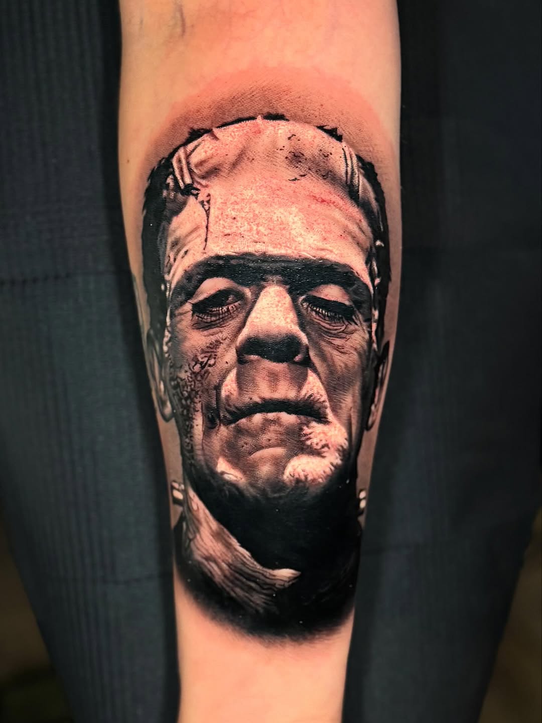 Tattoo by @jwells_tattoos — realism, black_and_grey