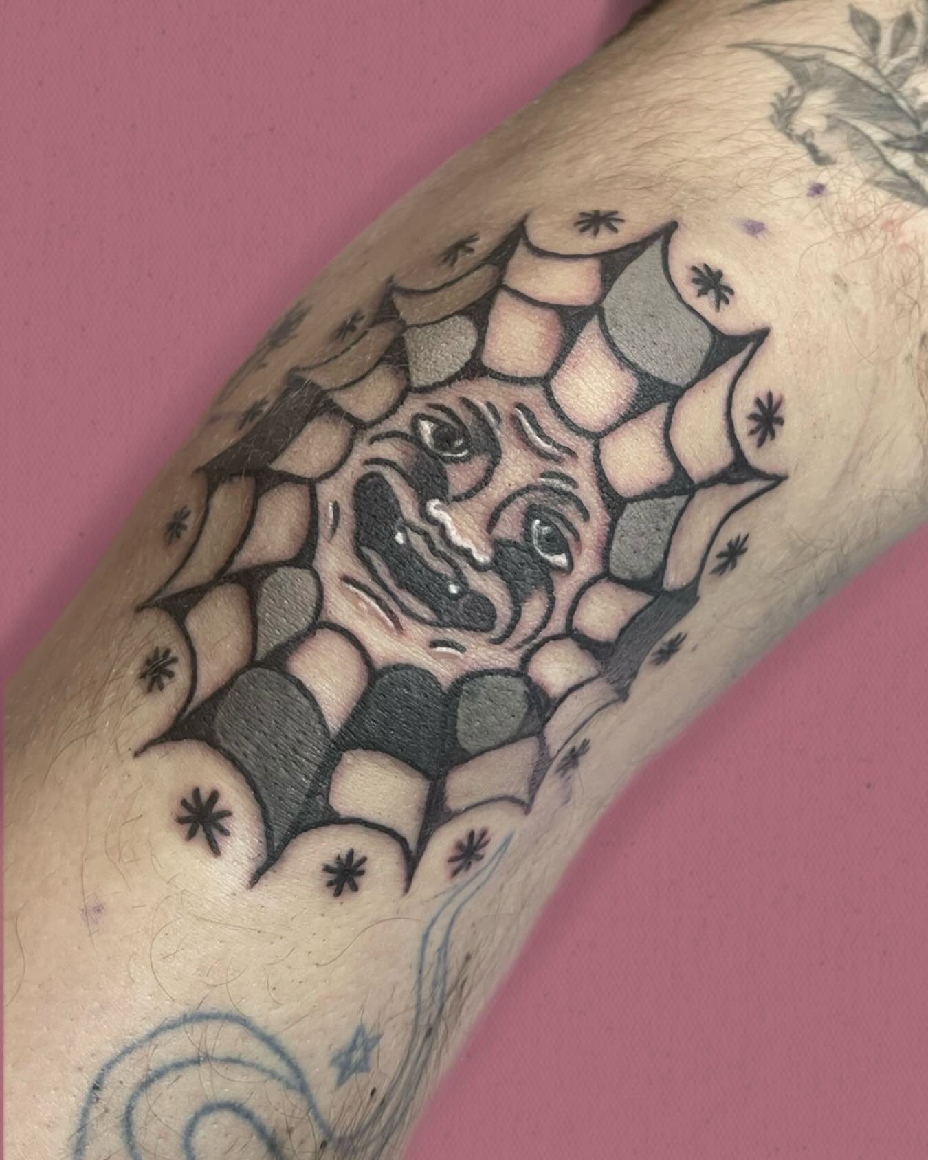 Tattoo by @babajagatattoos — black_and_grey