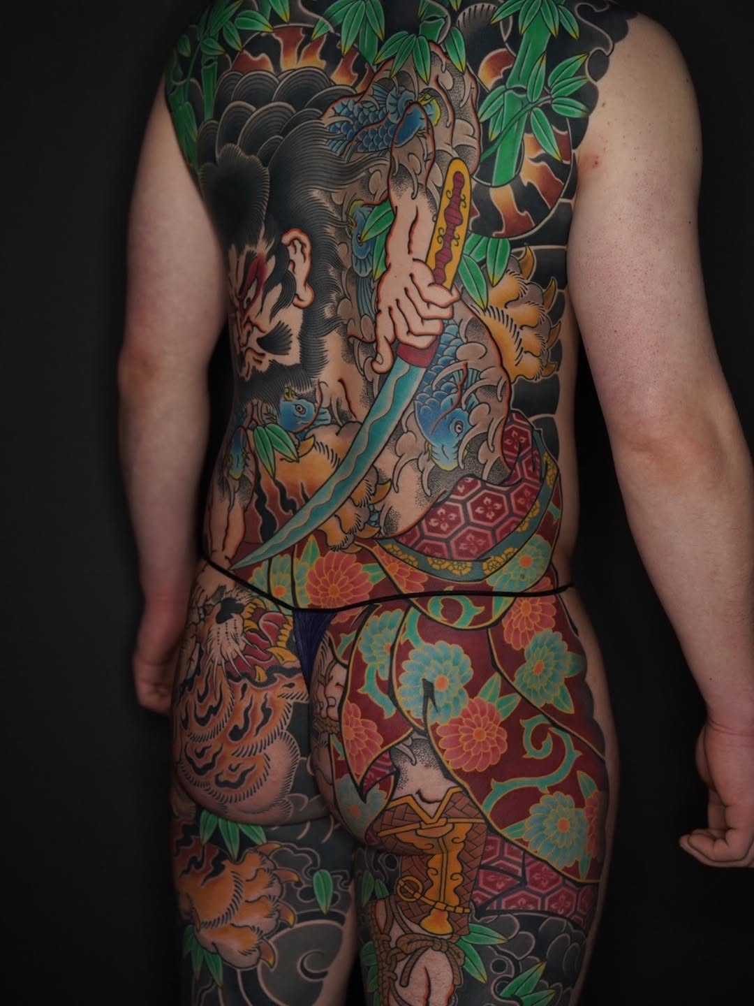 Tattoo by @chuntattoo — japanese_irezumi, blackwork
