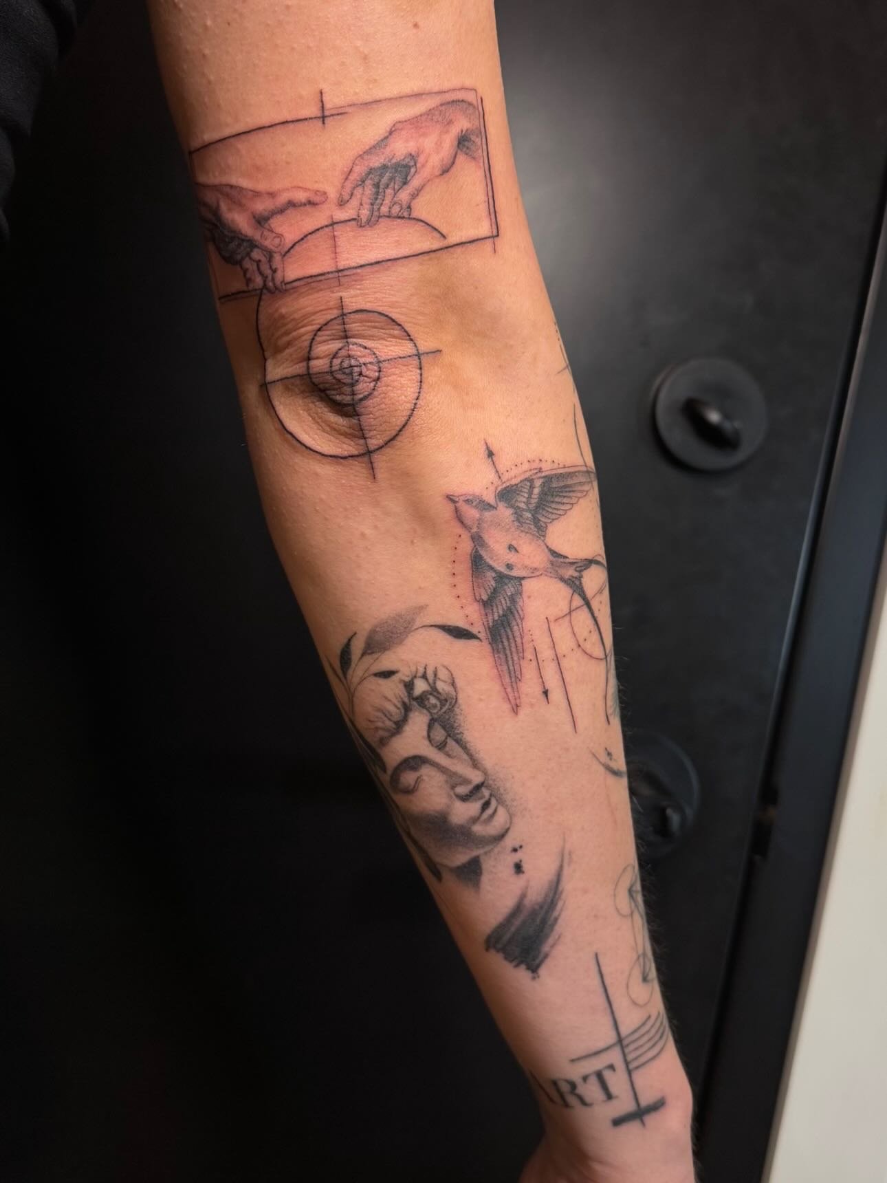 Tattoo by @mackmade.tattoos — realism, black_and_grey