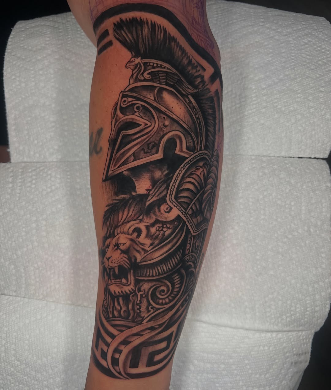Tattoo by @joecorraltattooer — realism, black_and_grey