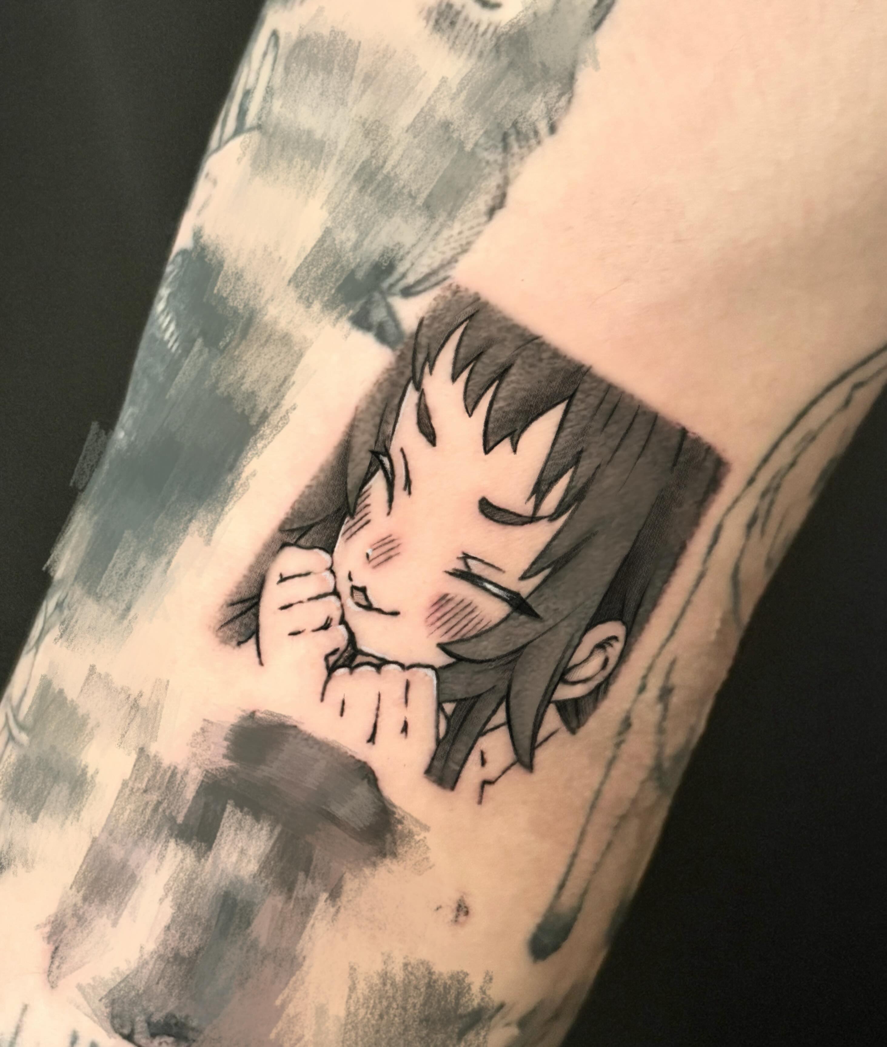Tattoo by @tattooist_culp — anime