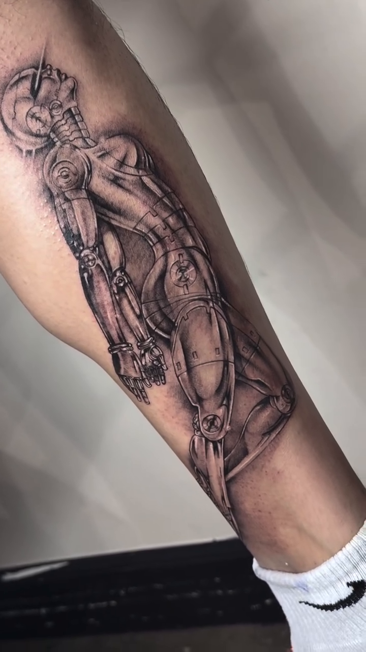 Tattoo by @ragingmaddie — realism, black_and_grey