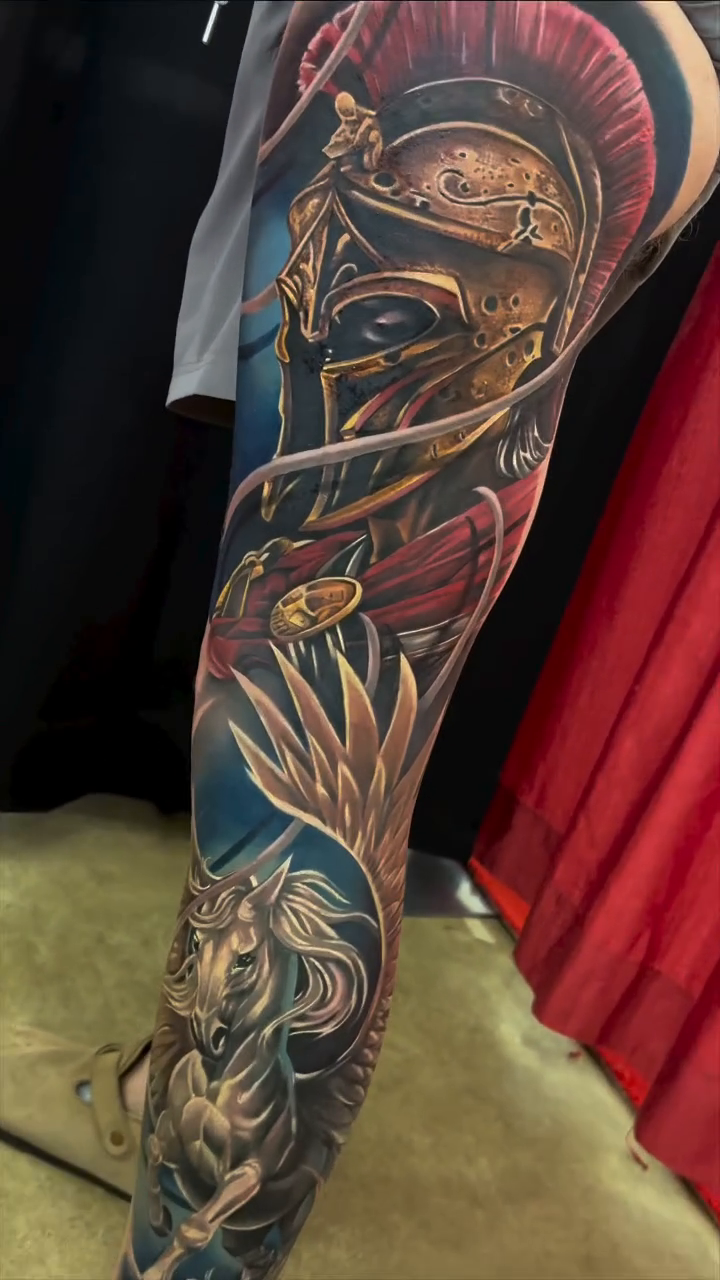 Tattoo by @eugenetatts — realism, black_and_grey