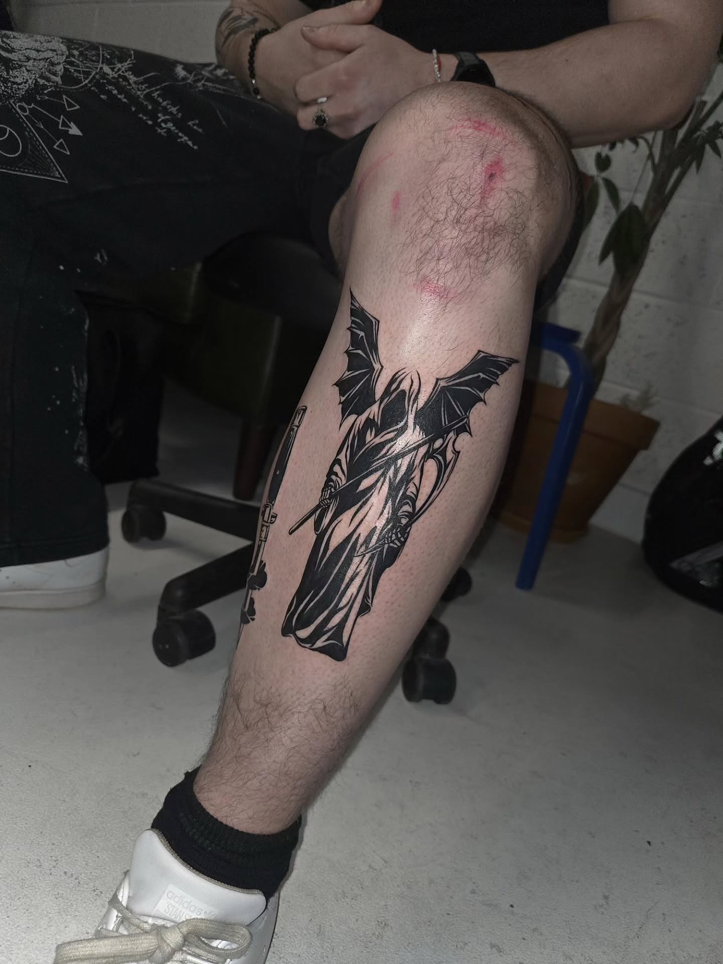 Tattoo by @garokim_tattoo — black_and_grey
