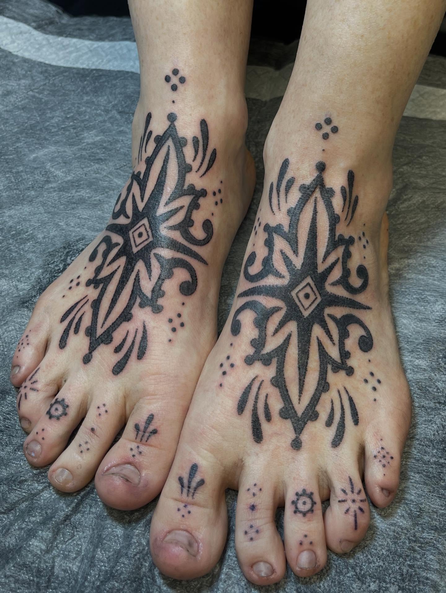 Tattoo by @permanent_pokes_ — tribal