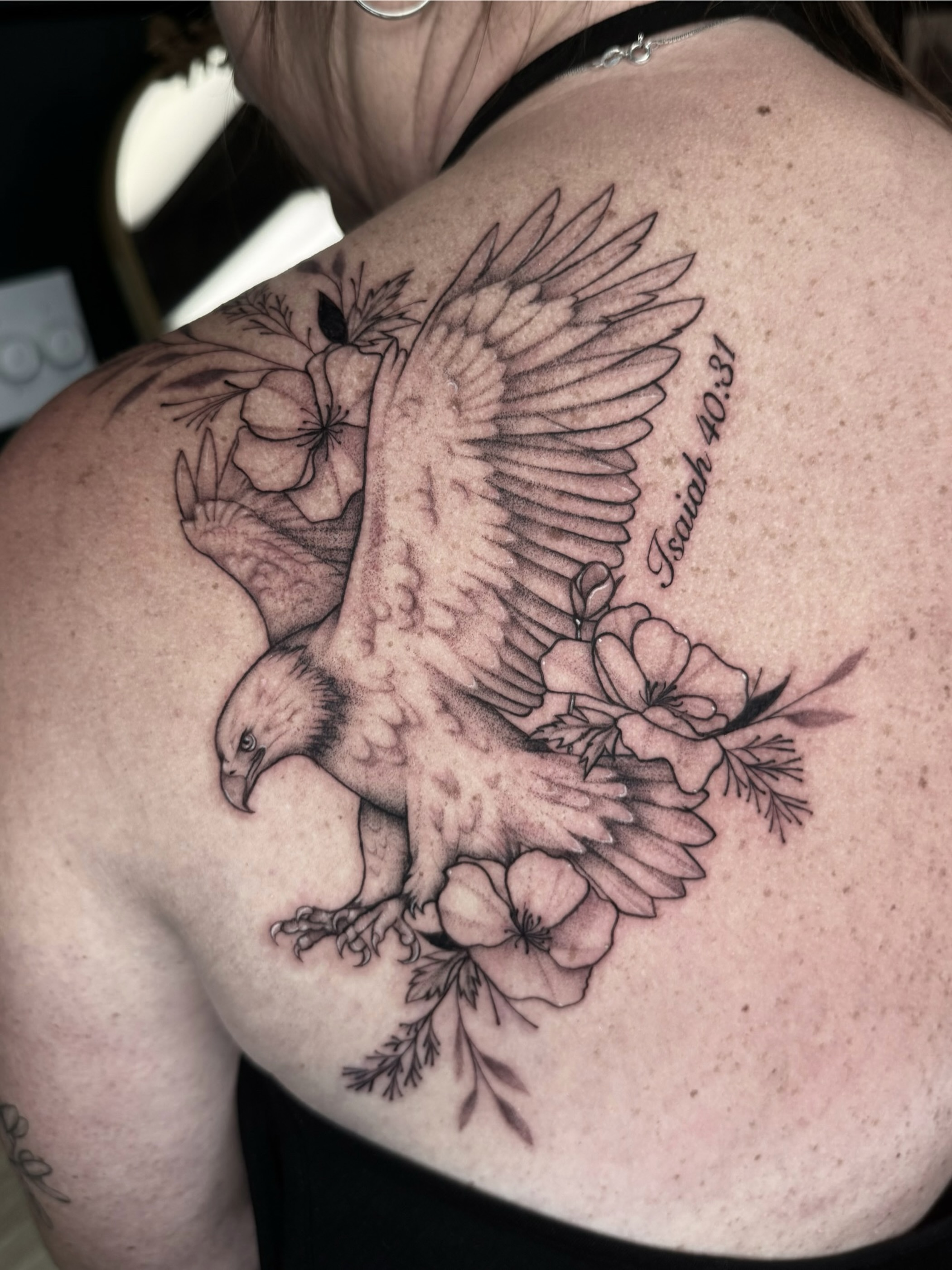 Tattoo by @kys_ink — black_and_grey