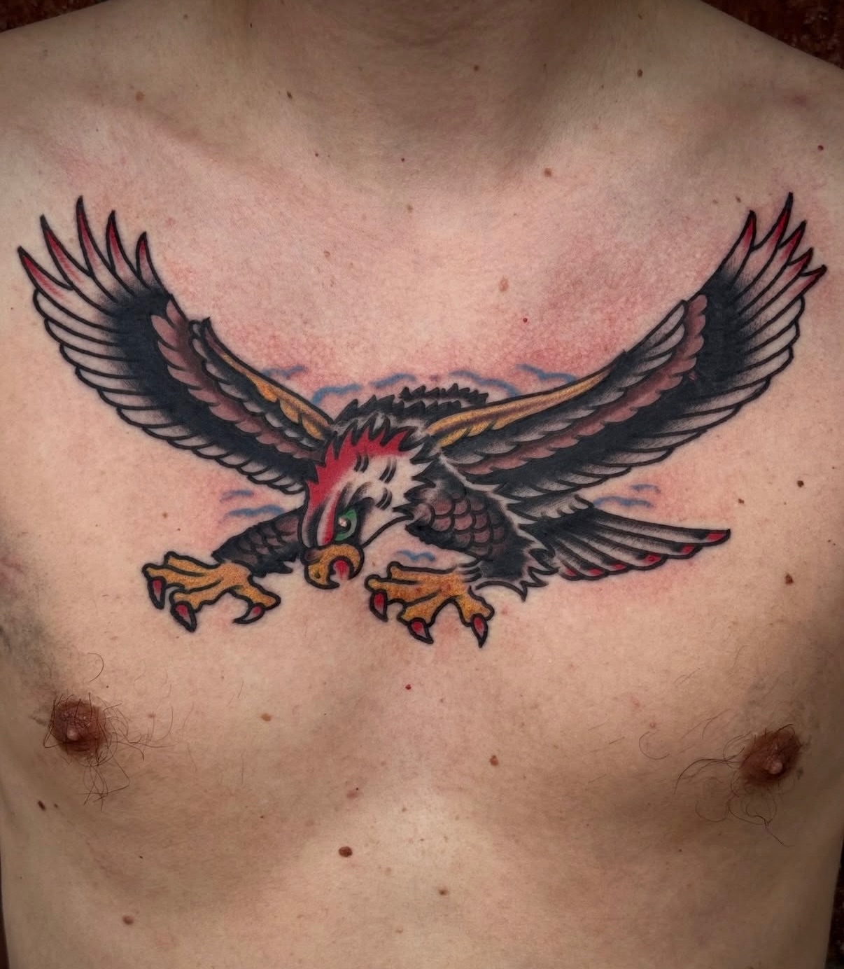 Tattoo by @trash.fires — american_traditional