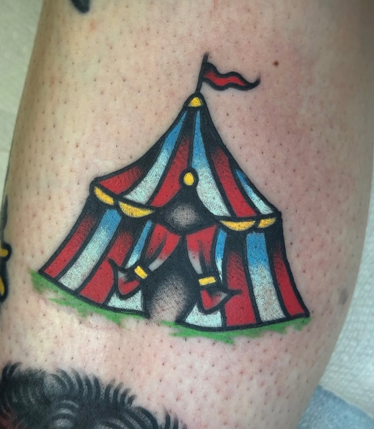Tattoo by @trash.fires — american_traditional