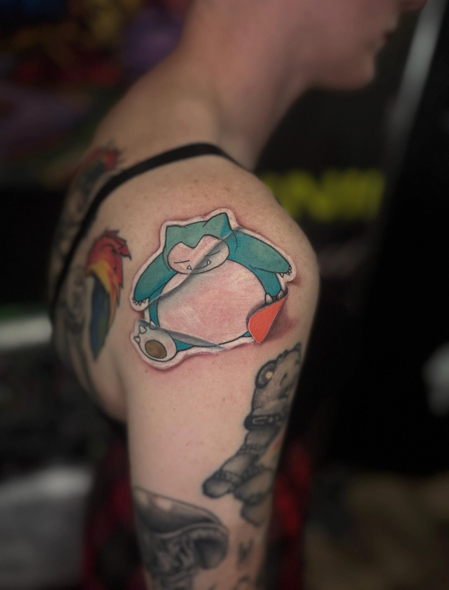 Tattoo by @laundrymattats — realism