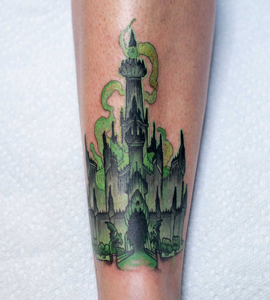 Tattoo by @katie.the.chiang — dark_realism