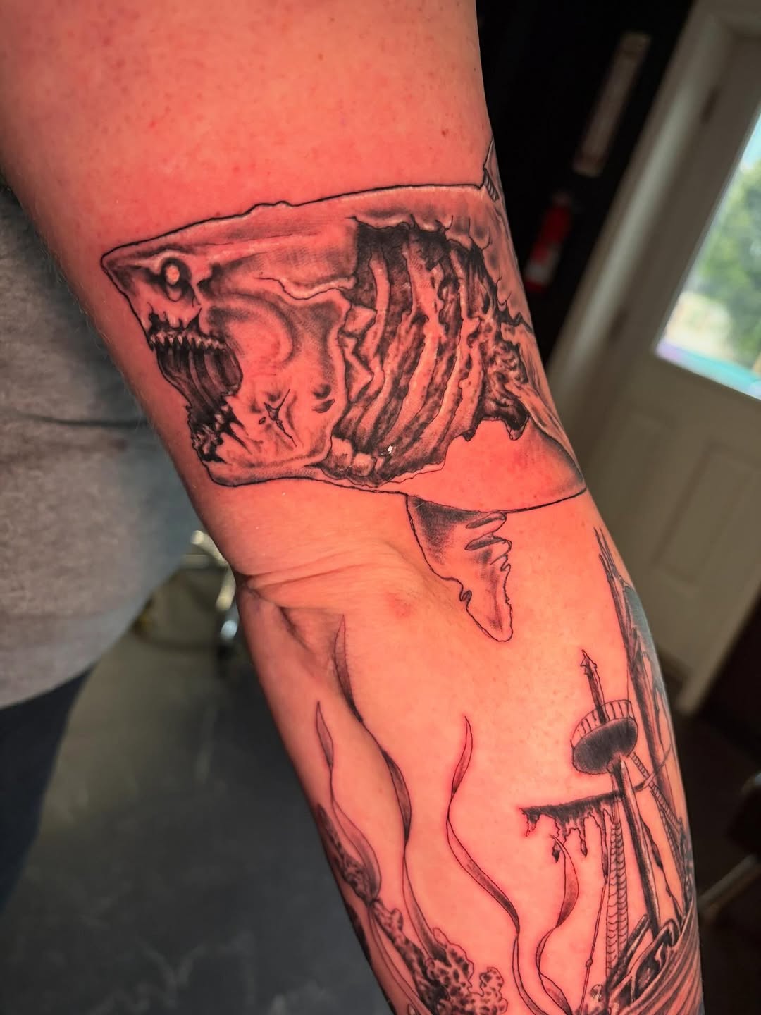 Tattoo by @fredrick_tigerman — realism, black_and_grey