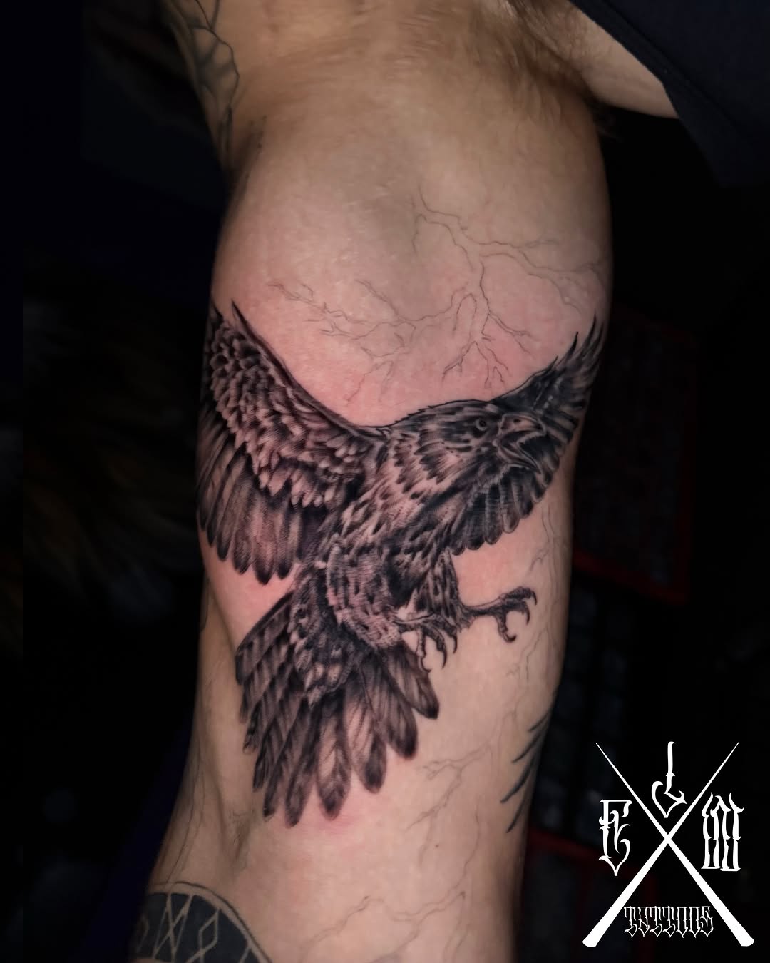 Tattoo by @ejwtattoos — realism, black_and_grey