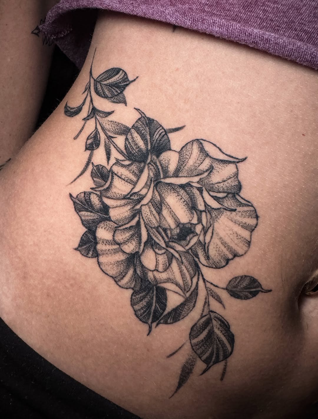 Tattoo by @cristenaro.tattooer — dotwork, black_and_grey