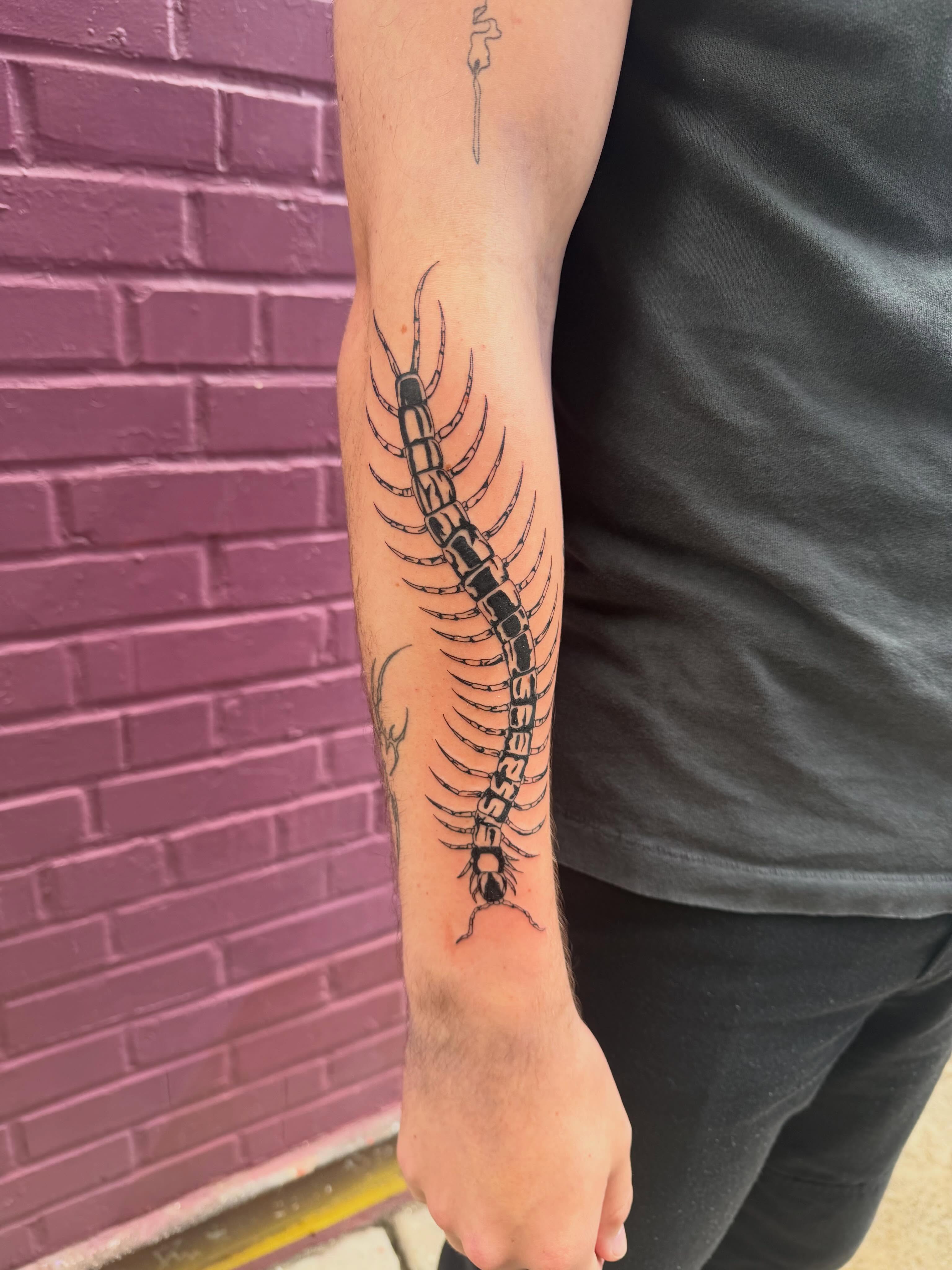 Tattoo by @blackstatictattoos — black_and_grey