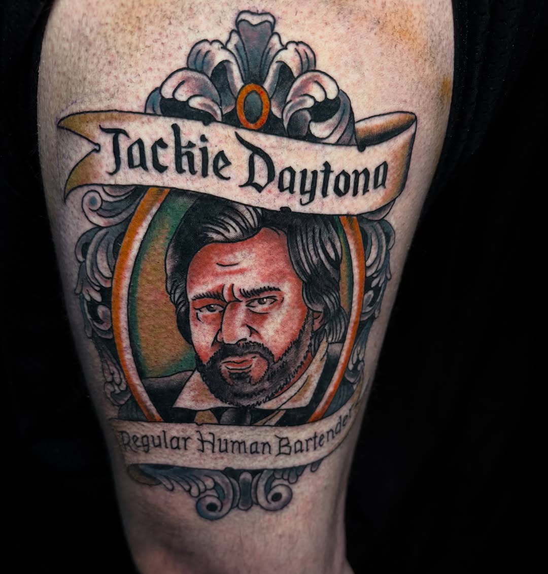 Tattoo by @derekwwtaylor β realism, lettering_script