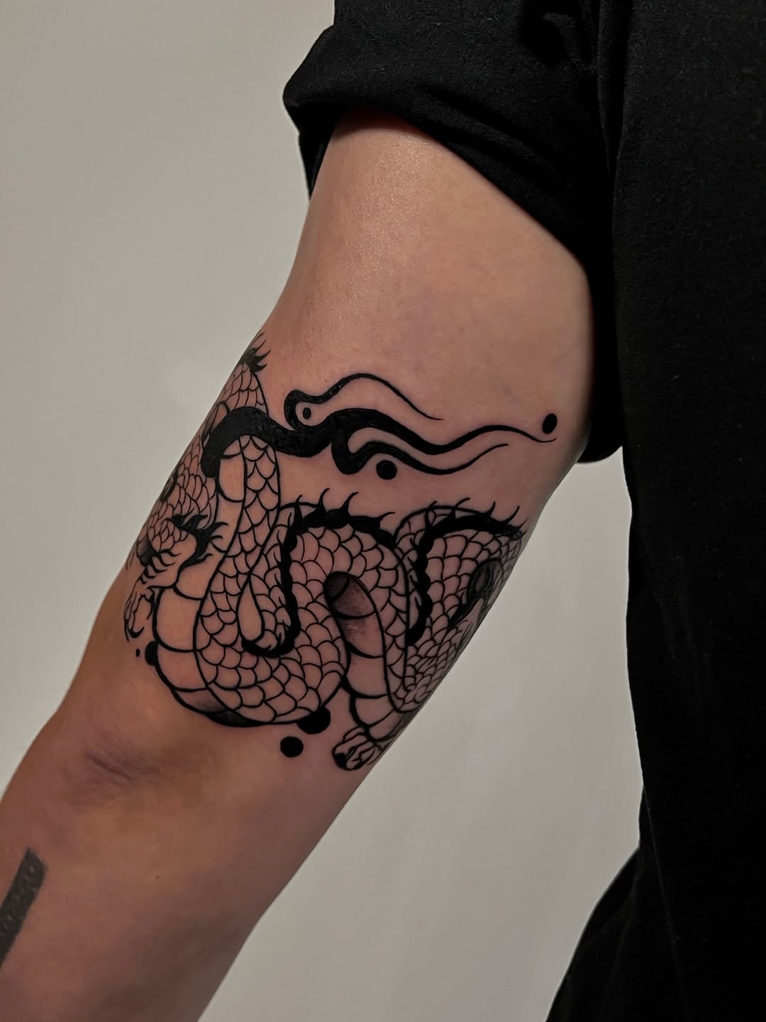 Tattoo by @rebel_milly — japanese_irezumi, blackwork
