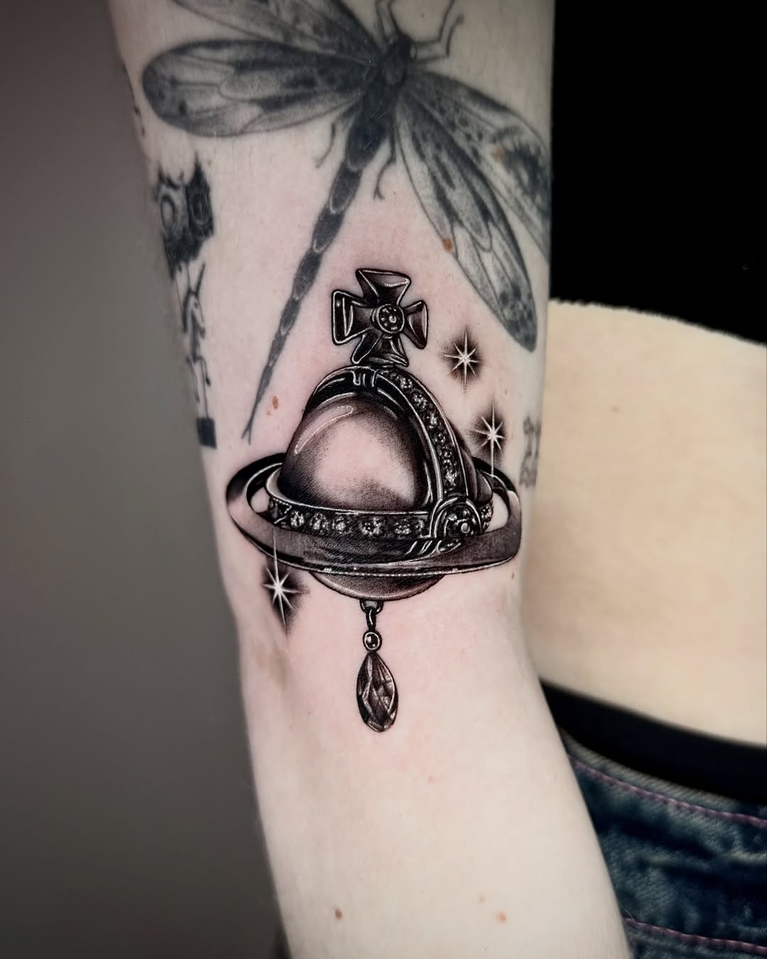 Tattoo by @emilytat222 — black_and_grey, realism