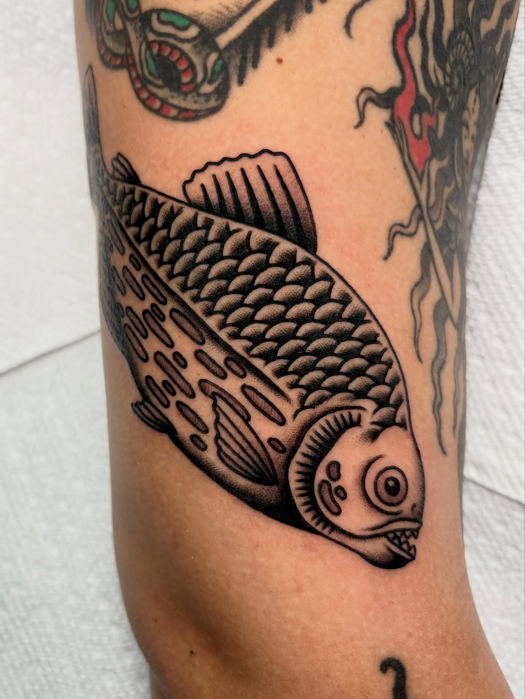 Tattoo by @lallysee — american_traditional