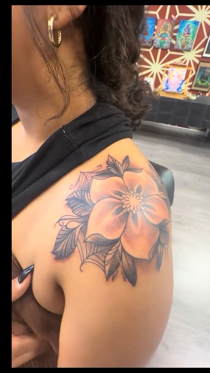 Tattoo by @frijolitosvision — black_and_grey, realism