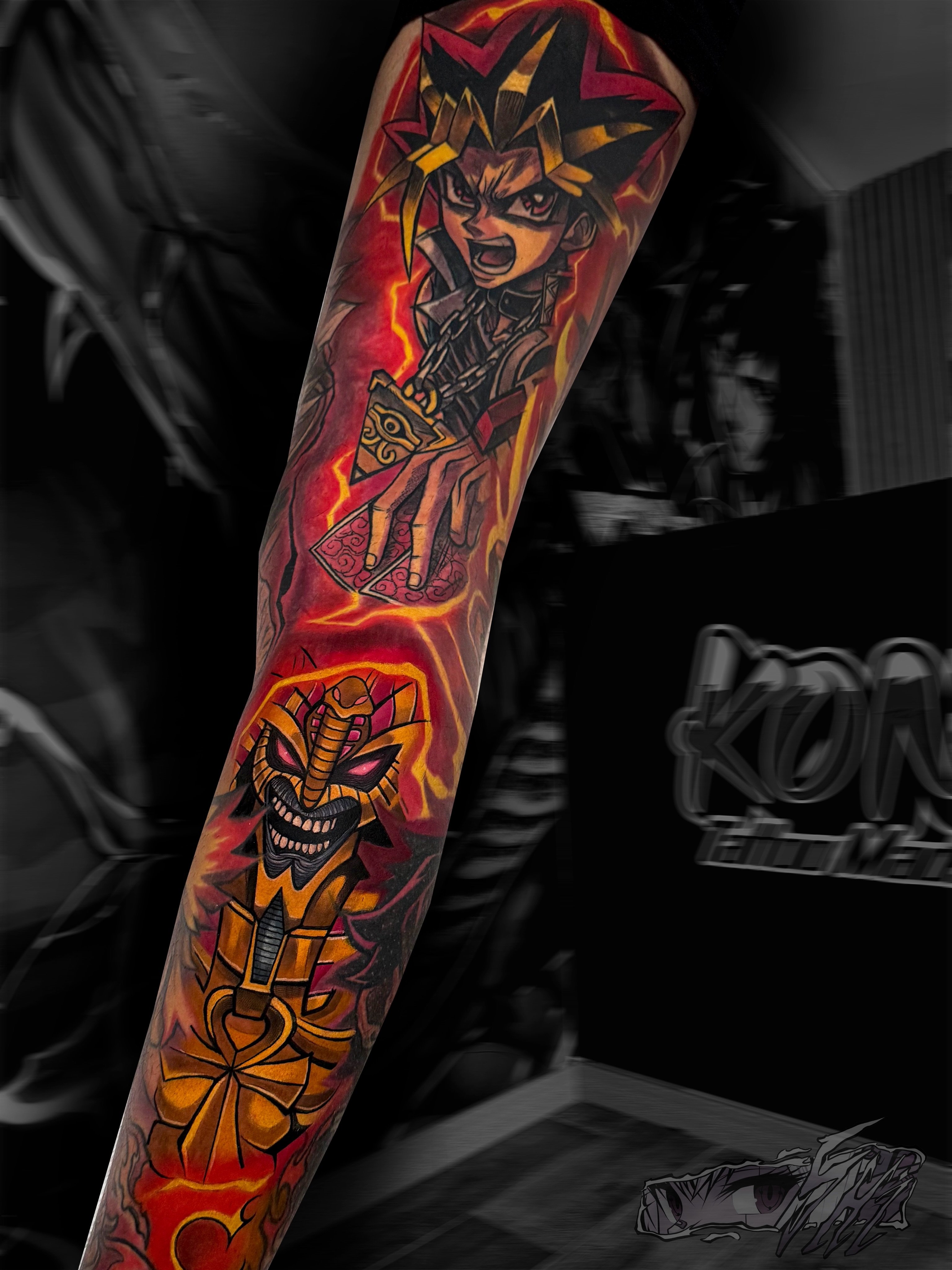 Tattoo by @ivanpelegrinmedina — anime