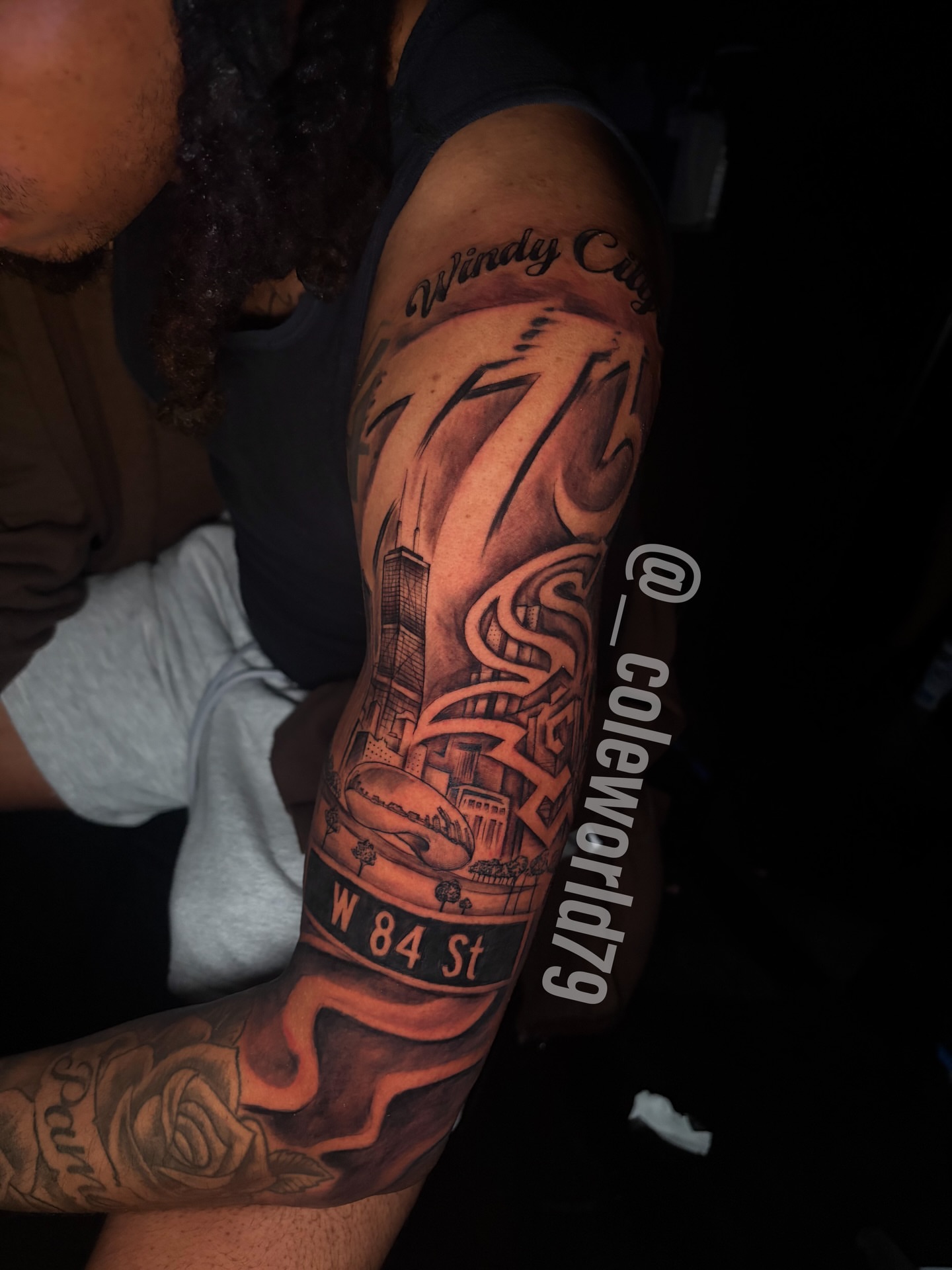 Tattoo by @_coleworld79 โ black_and_grey
