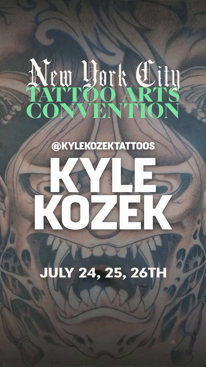 Tattoo by @kylekozektattoos — realism, black_and_grey