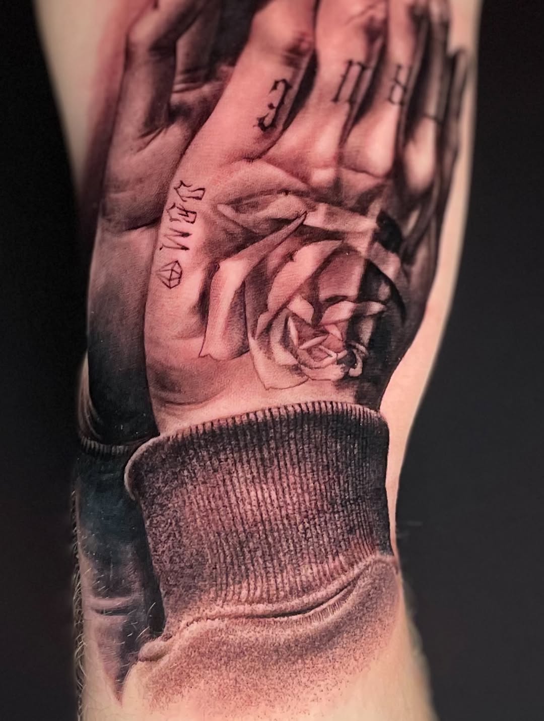 Tattoo by @_justin_reid_ — realism, black_and_grey