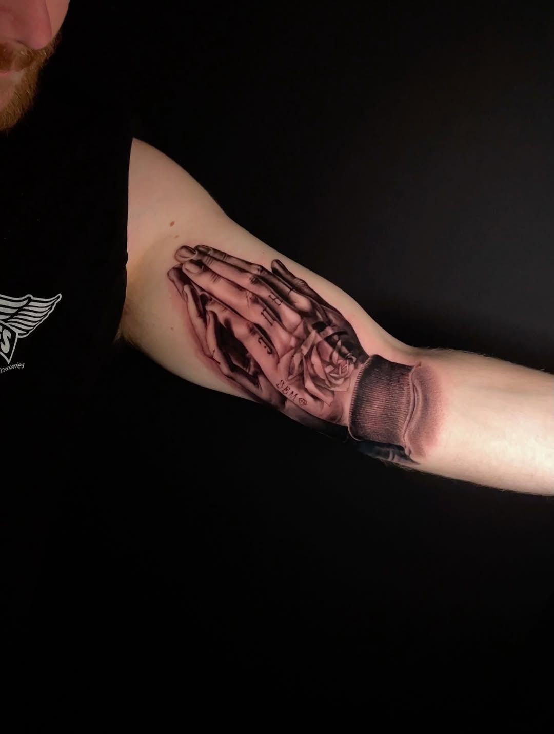 Tattoo by @_justin_reid_ — realism, black_and_grey