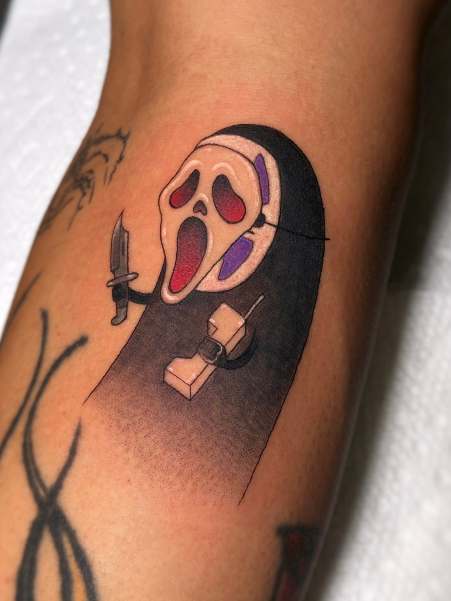 Tattoo by @pompberry — neo_traditional, dotwork