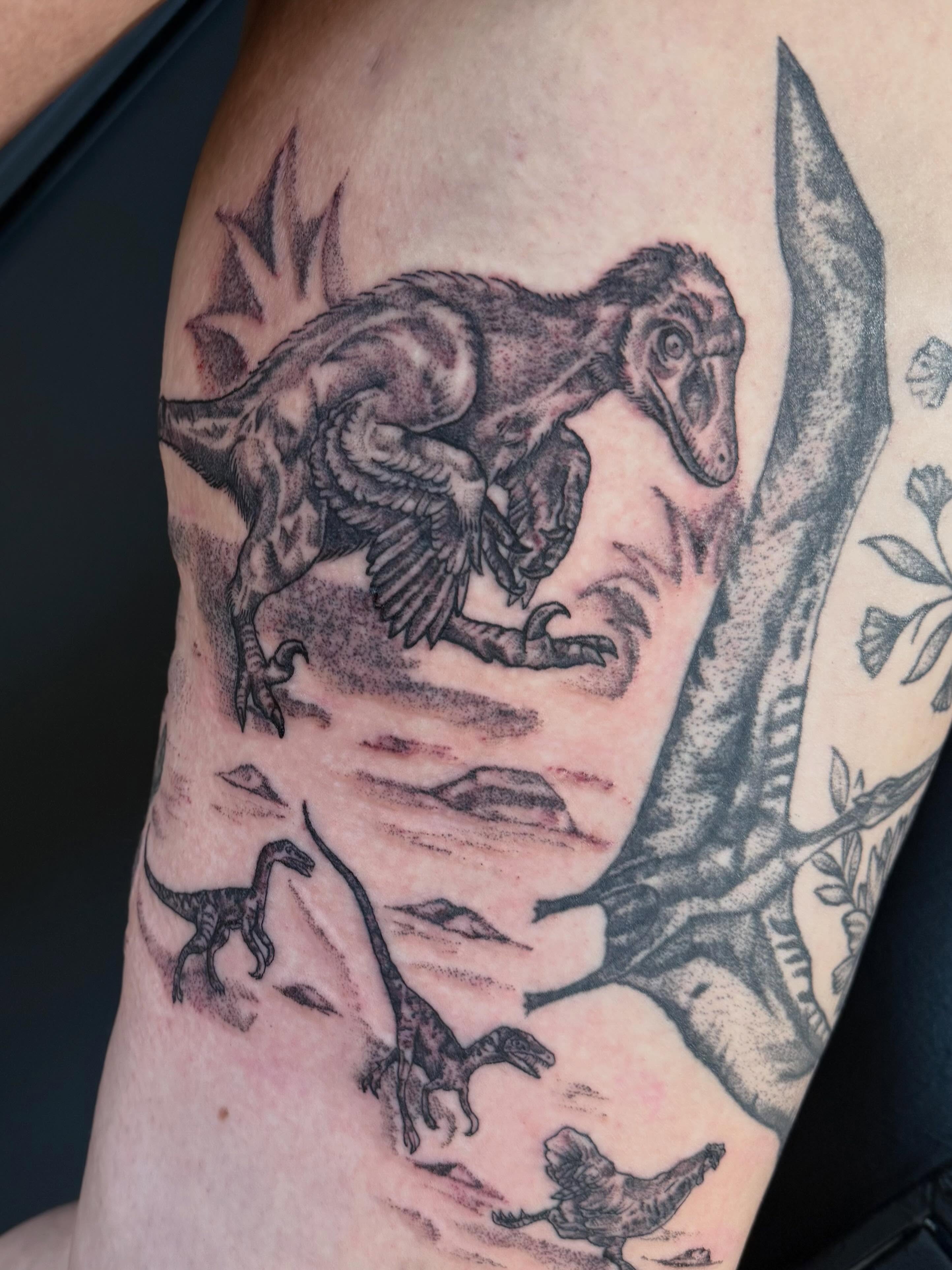 Tattoo by @tylerboltink — realism, black_and_grey