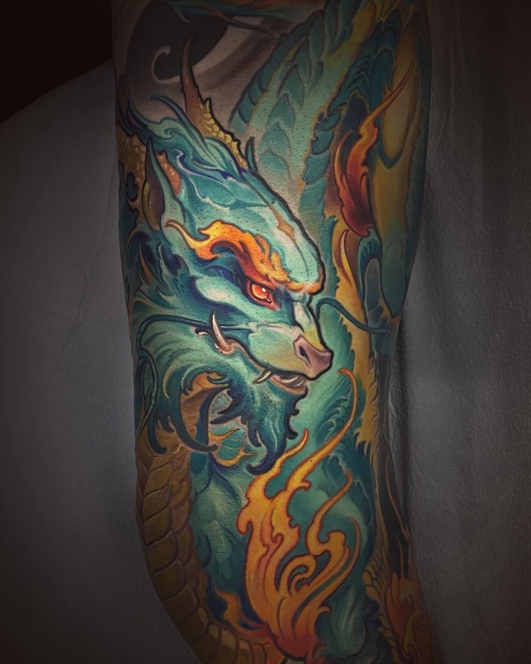 Tattoo by @andechambers — new_school, illustrative