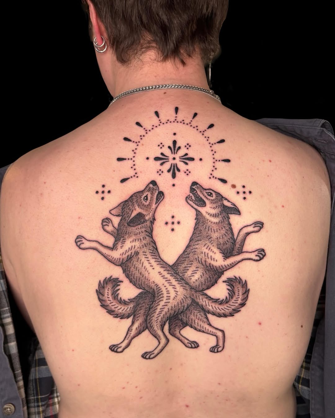 Tattoo by @sunhoundink β black_and_grey, illustrative