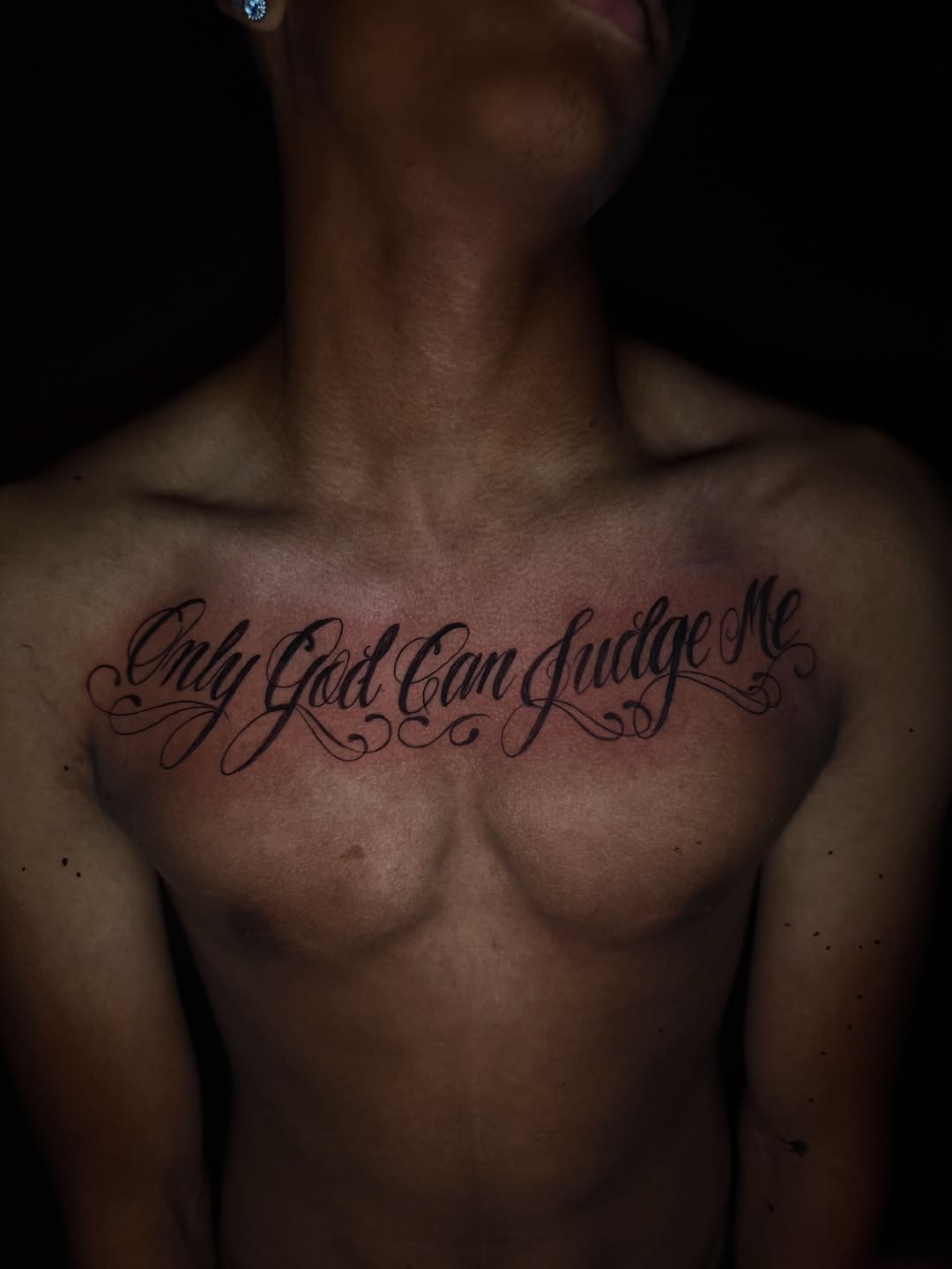 Tattoo by @antgot1nk — lettering_script