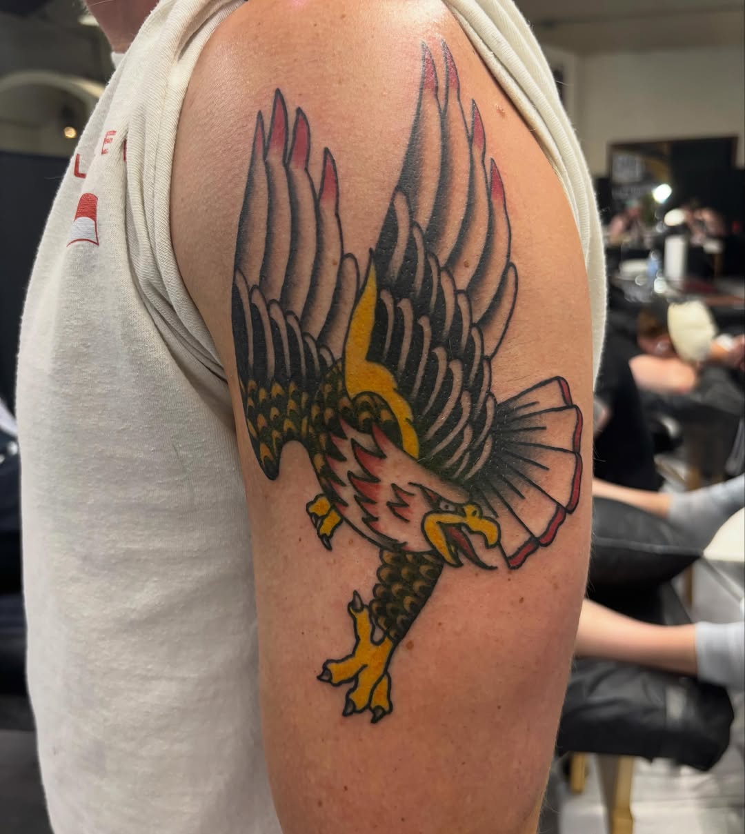 Tattoo by @trawlinson_tattoos — american_traditional