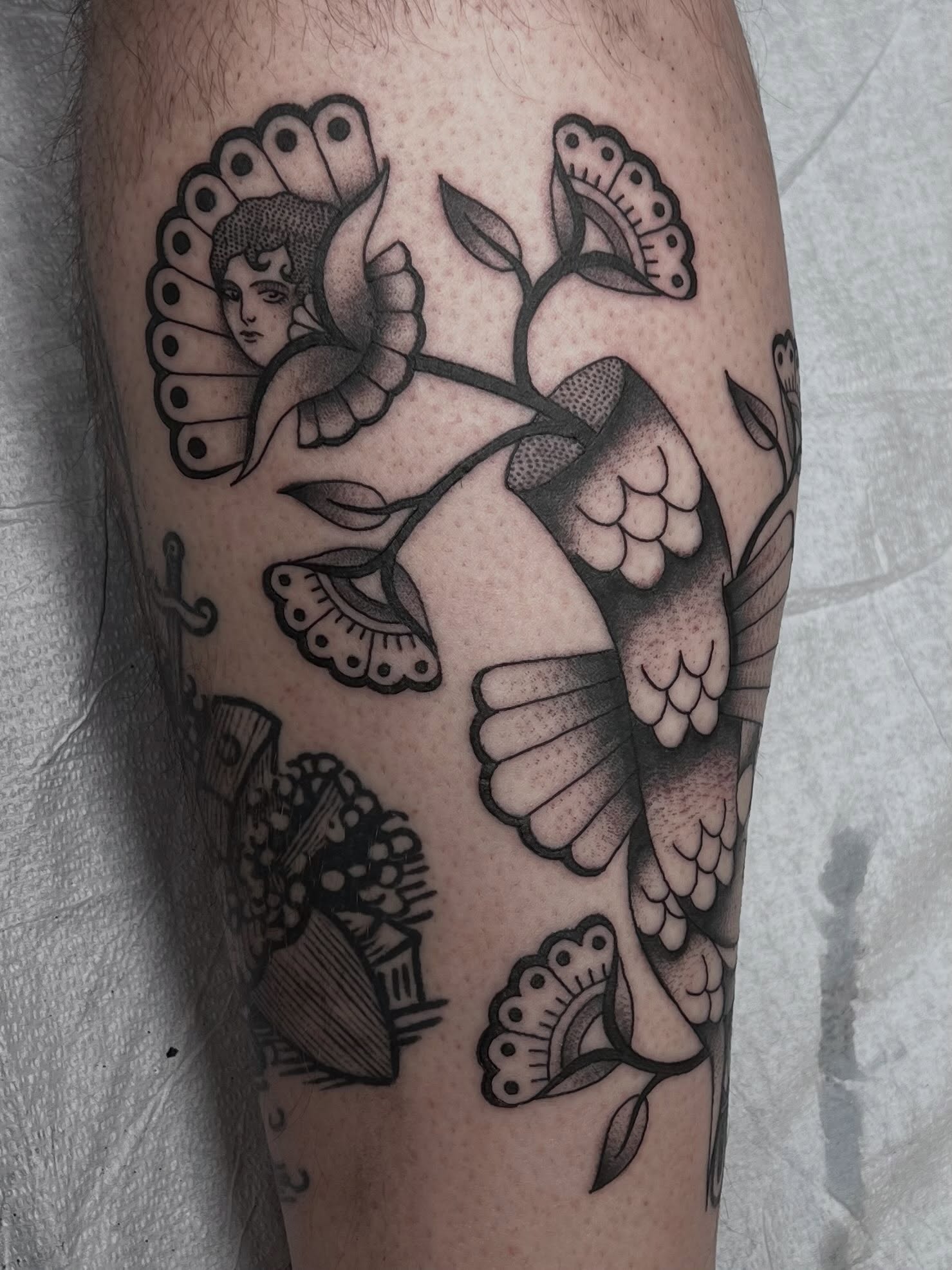 Tattoo by @david_tattselhoff — black_and_grey